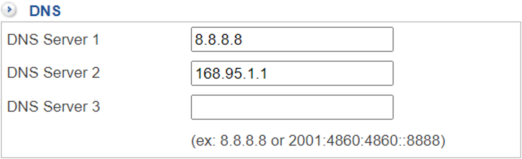 DNS Servers