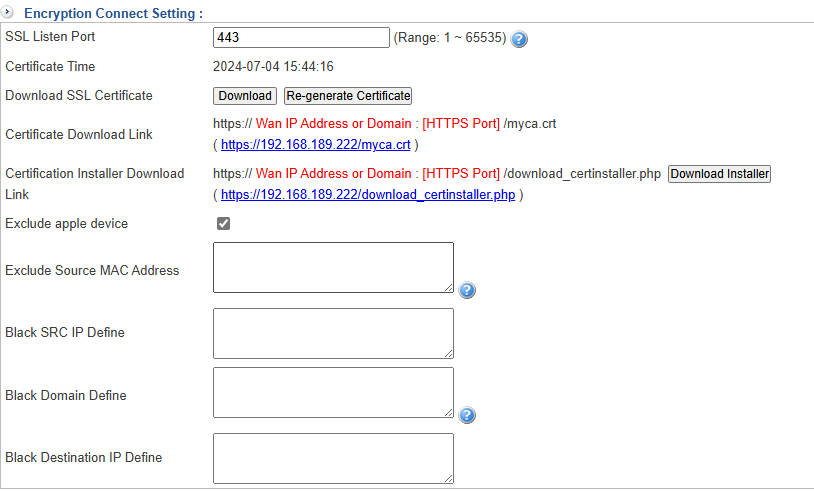 HTTPS Configuration