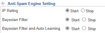 Configuration of spam identification engine